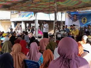 Emak-Emak Kuto Tanjung dan Napal Licin Kompak Dukung Syarif-Gusti, Coblos Nomor 1 Menang