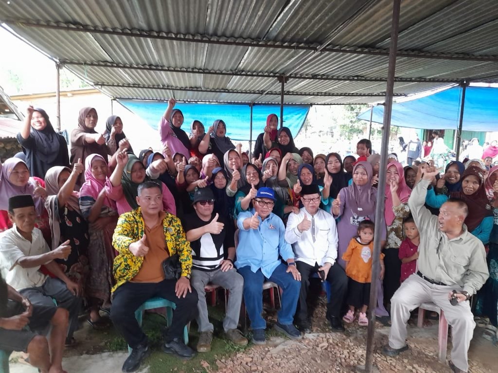 Paslon Syarif-Gusti Kampanye Dialogis di Rawas Ulu, Warga Sepakat Coblos Nomor Urut 1 Pilkada Muratara 2024