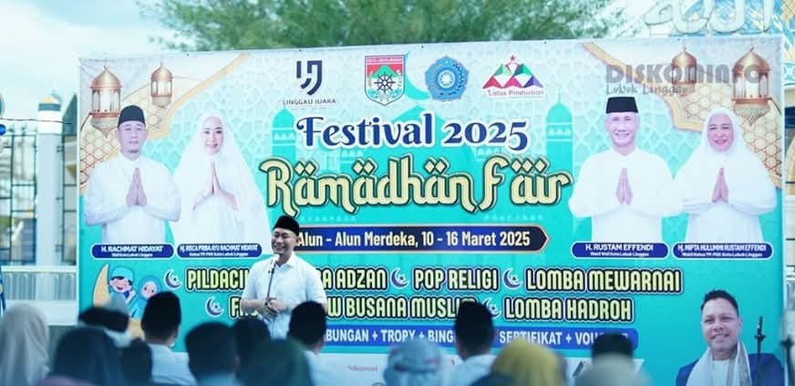 Wako Rachmat Hidayat Tutup Festival Ramadhan Fair 2025 di Alun-Alun Merdeka LubukLinggau