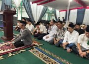 Warga Binaan Lapas Kelas III Surulangun Rawas Khusyuk Laksanakan Sholat Idul Fitri