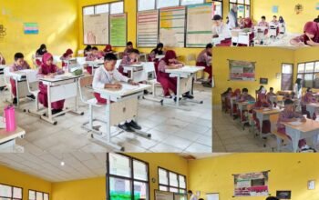 Hari Ketiga Asesmen Sumatif Akhir Semester Kelas VI SDN 1 Surulangun Berjalan Tertib dan Lancar