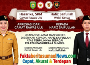 Putra Terbaik Rawas Ulu Harumkan Nama Daerah, Hafis Saifullah Terpilih Jadi Pelatih Paskibra Tingkat Provinsi Sumsel