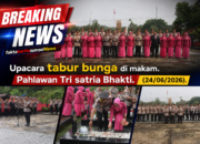Kapolres Muratara Pimpin Ziarah dan Tabur Bunga di TMP Tri Satria Bhakti, Refleksi Semangat Hari Bhayangkara ke-80