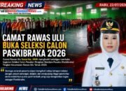 Camat Rawas Ulu Resmi Buka Seleksi Calon Paskibraka Tingkat Kecamatan Tahun 2026