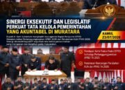 Sinergi Eksekutif dan Legislatif Perkuat Tata Kelola Pemerintahan yang Akuntabel di Muratara