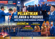 Ketua DPW PAN Sumsel Jhoncik Lantik Relawan dan Pengurus DPC PAN Muratara,Dilanjutkan Peresmian Rumah PAN