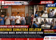 Wakil Bupati Muratara Beri Motivasi Dua Calon Paskibraka Sumsel 2026,Siap Harumkan Nama Daerah