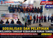 Camat Rawas Ulu Ikuti Sosialisasi dan Pelatihan Keluarga Tanggap Kebakaran Rumah Tangga