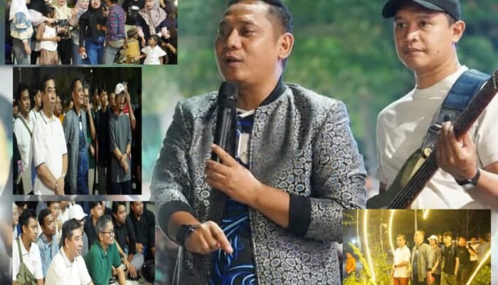 Malam Minggu Perdana Taman Sehati Hadirkan Live Music,Plt Bupati Bekasi Bersama Masyarakat