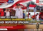 Pengibaran Bendera HUT ke 81 RI di Ulu Rawas Berlangsung Khidmat dan Sukses