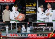 Pengukuhan Paskibraka Kecamatan Rawas Ulu 2026 Resmi Digelar,Camat Hazarika Sematkan Tanda Anggota