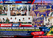 Maulid Nabi Muhammad SAW 1448 H di Desa Sukomoro,Ustadz Inayatullah  Tekankan Keteladanan Rasulullah